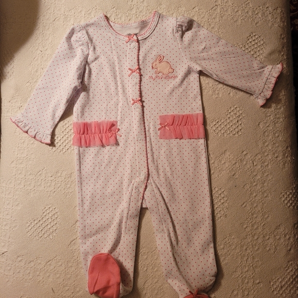 My 1st Easter footed sleeper - Picture 2 of 2